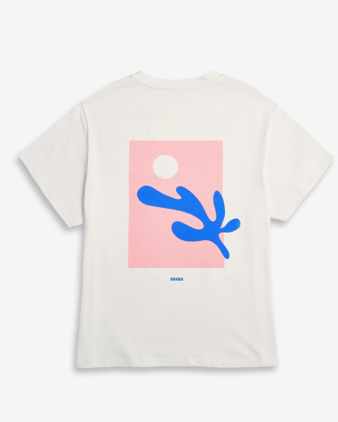 MINI & ME Set - Coral T-Shirt Off White/Peach