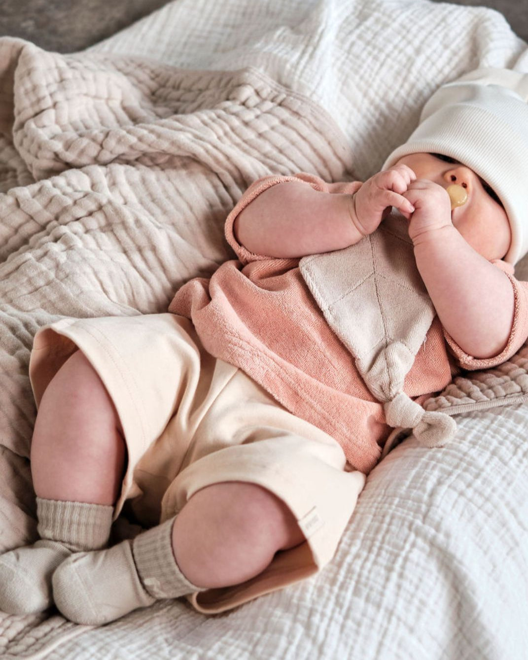 Relaxed Shorts Peach