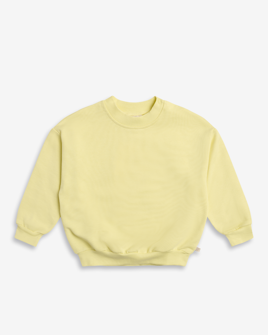 Core Memories Oversized Sweater Lemon