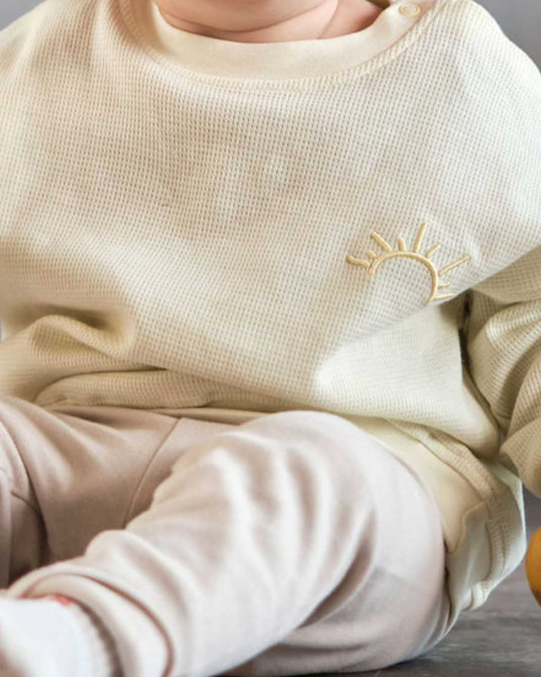 Pre-Loved: Waffel Sweatshirt Lemon Yellow