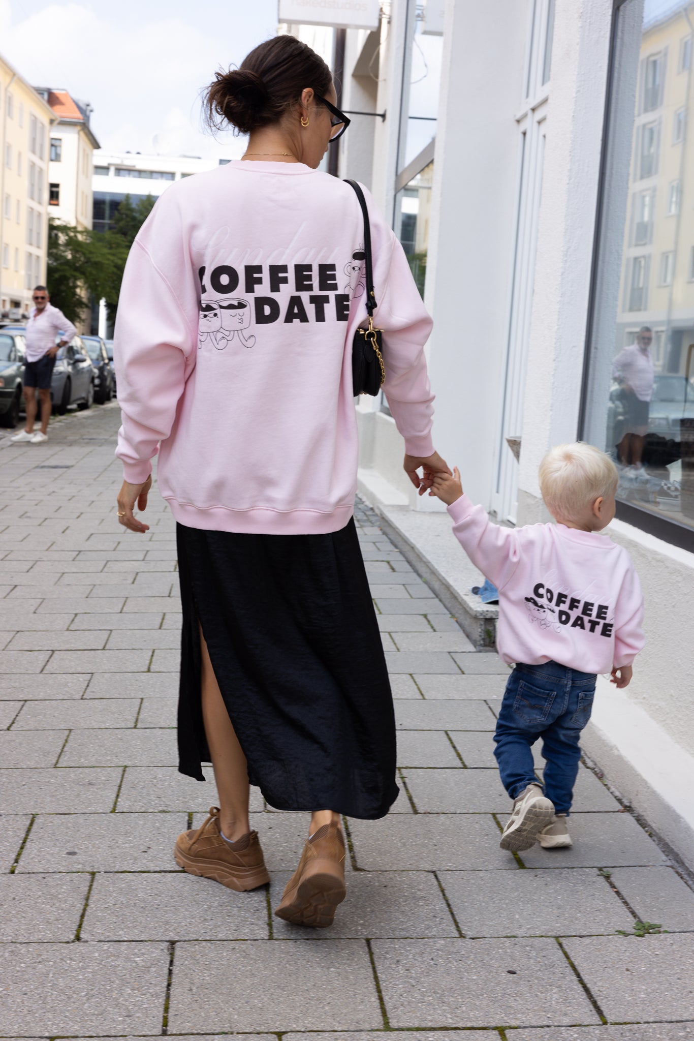 Kids Sunday Coffee Date Soft Pink