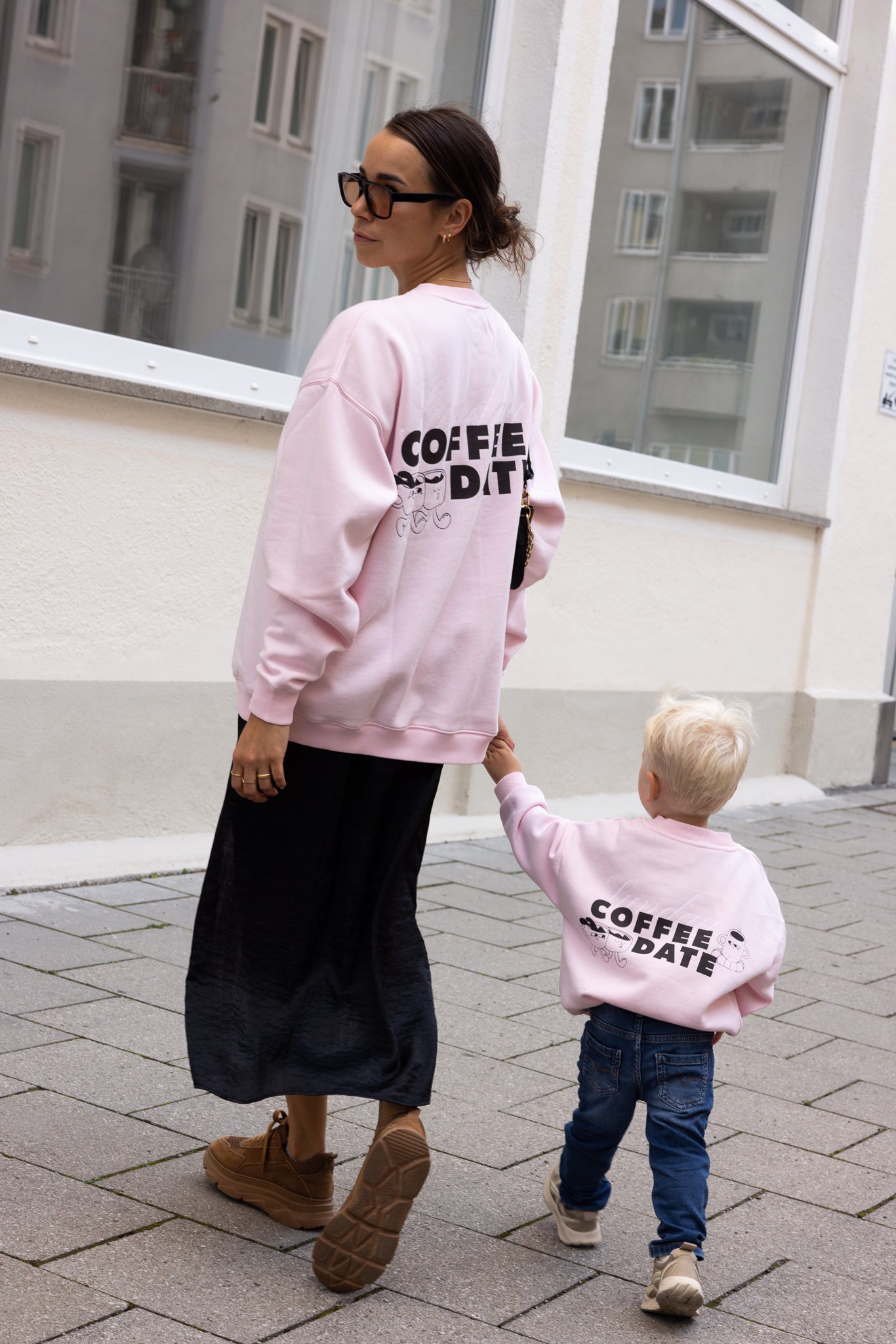 Mom Sunday Coffee Date Soft Pink