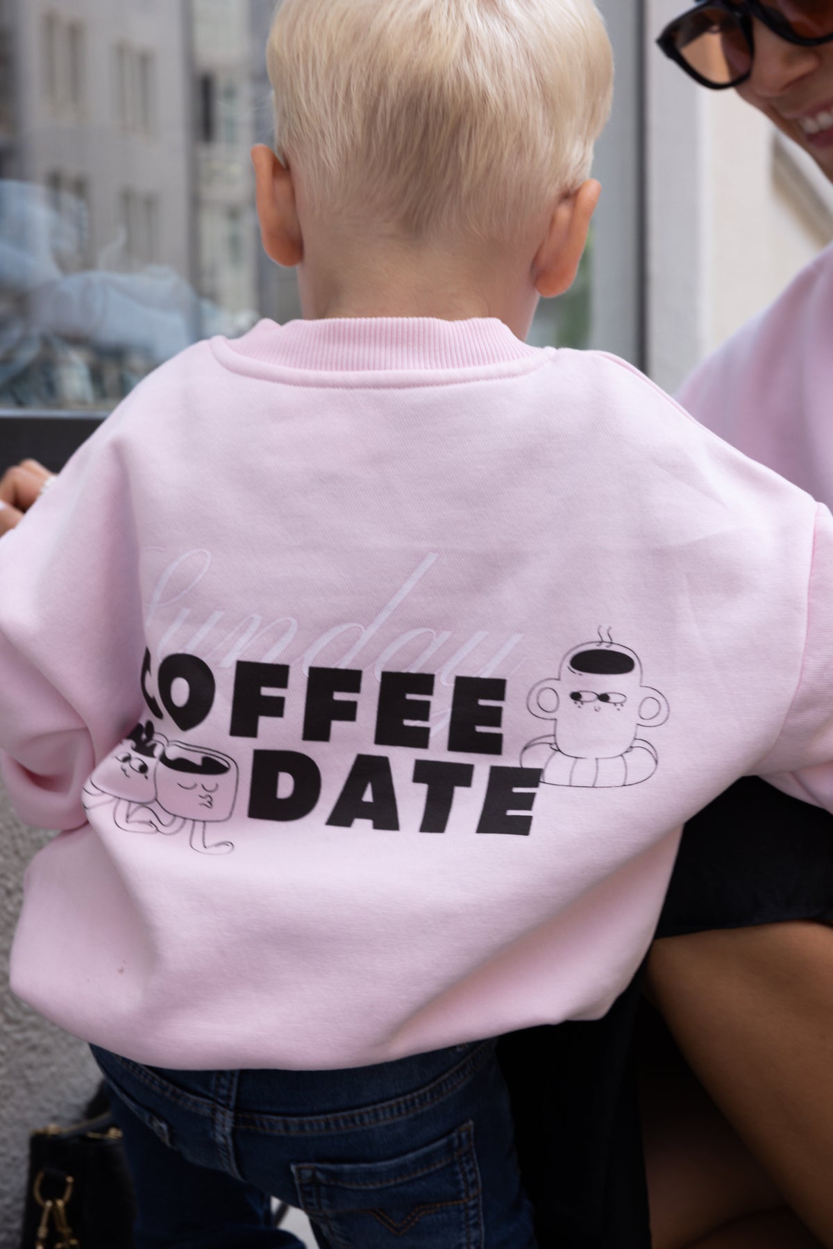 Kids Sunday Coffee Date Soft Pink
