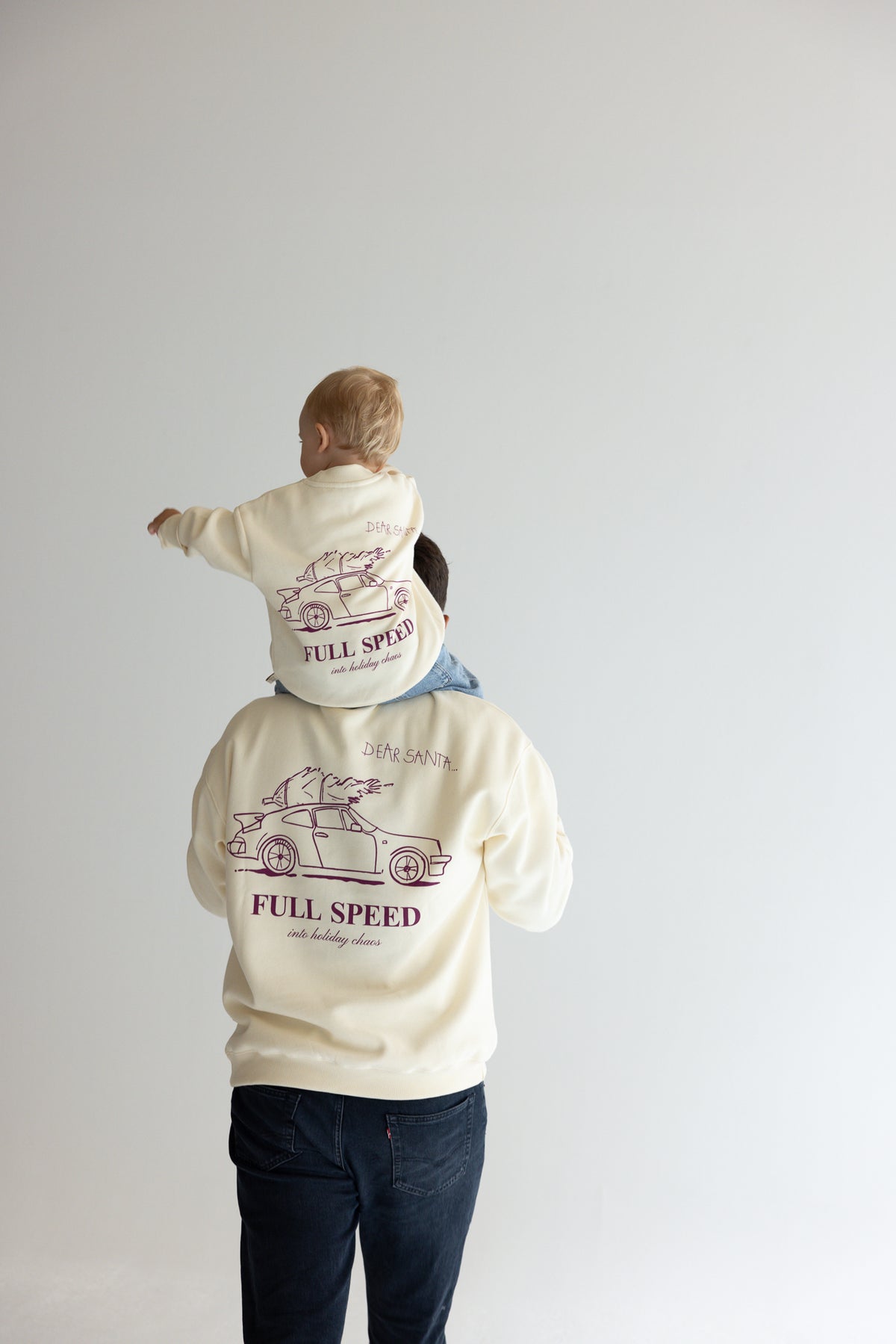 Dad Christmas Sweater Sand