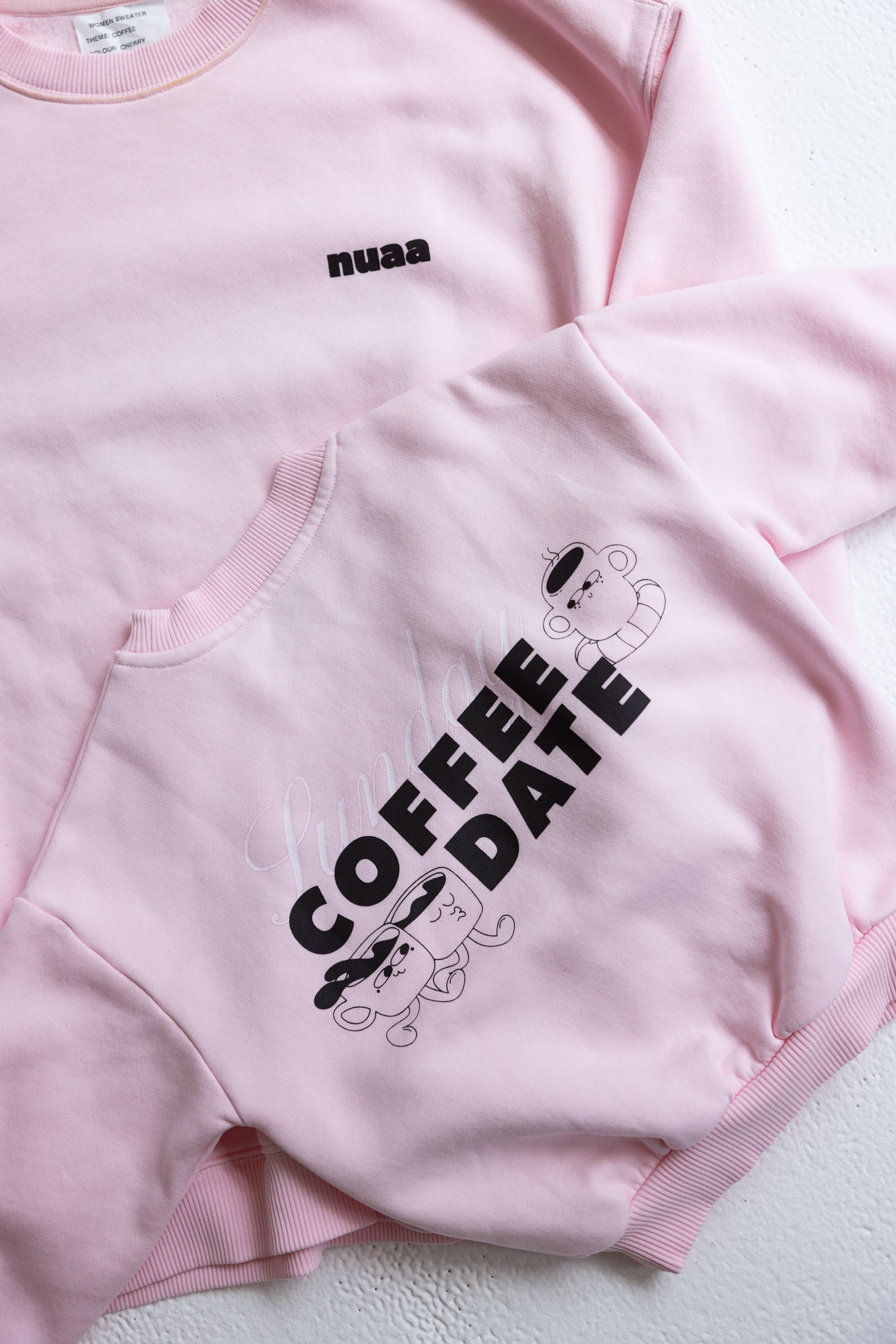Kids Sunday Coffee Date Soft Pink