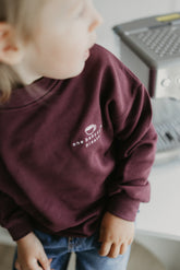 Kids One Babyccino Please Burgundy