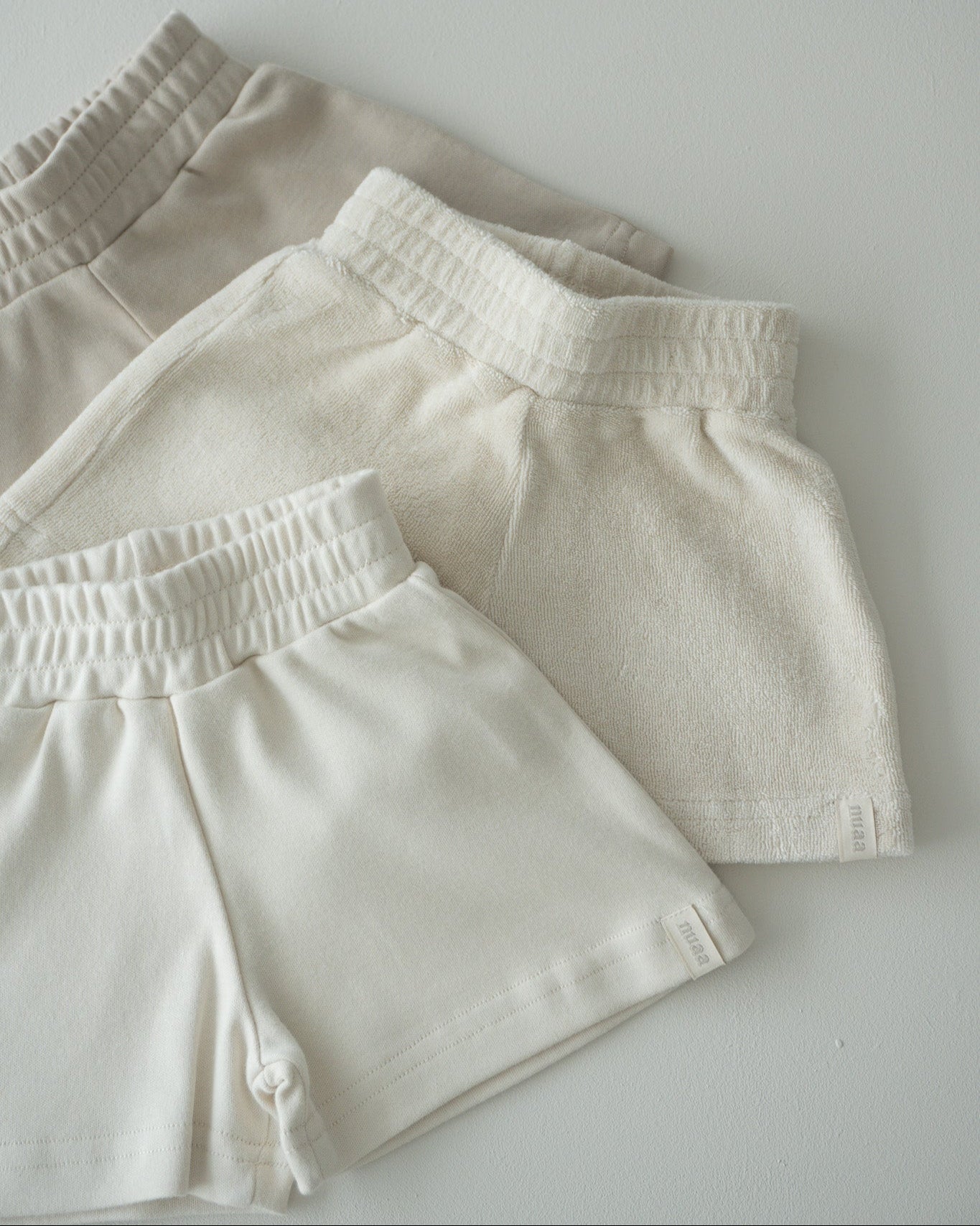 Relaxed Frottee Shorts Sand