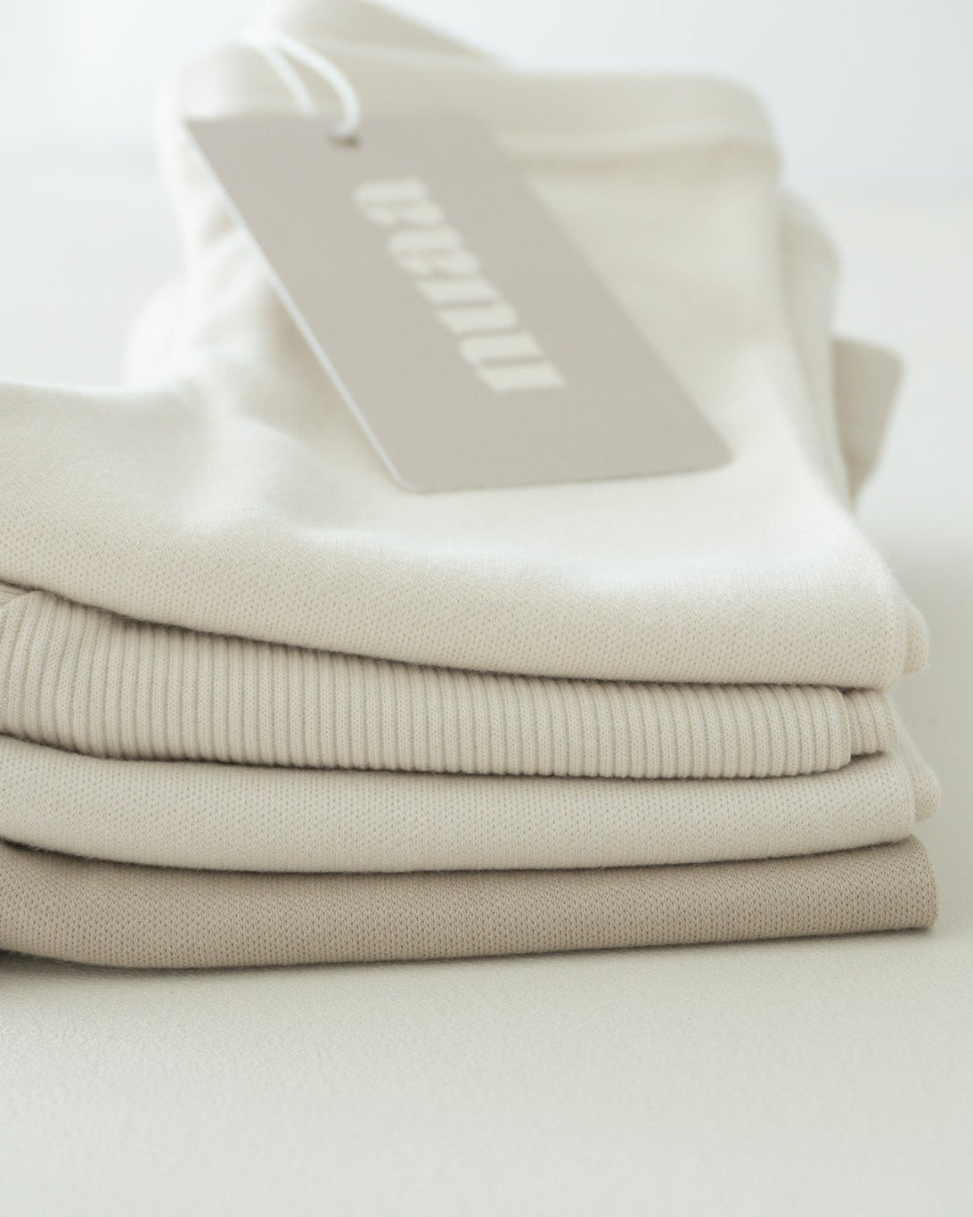 Leichte Rib Leggings Oat