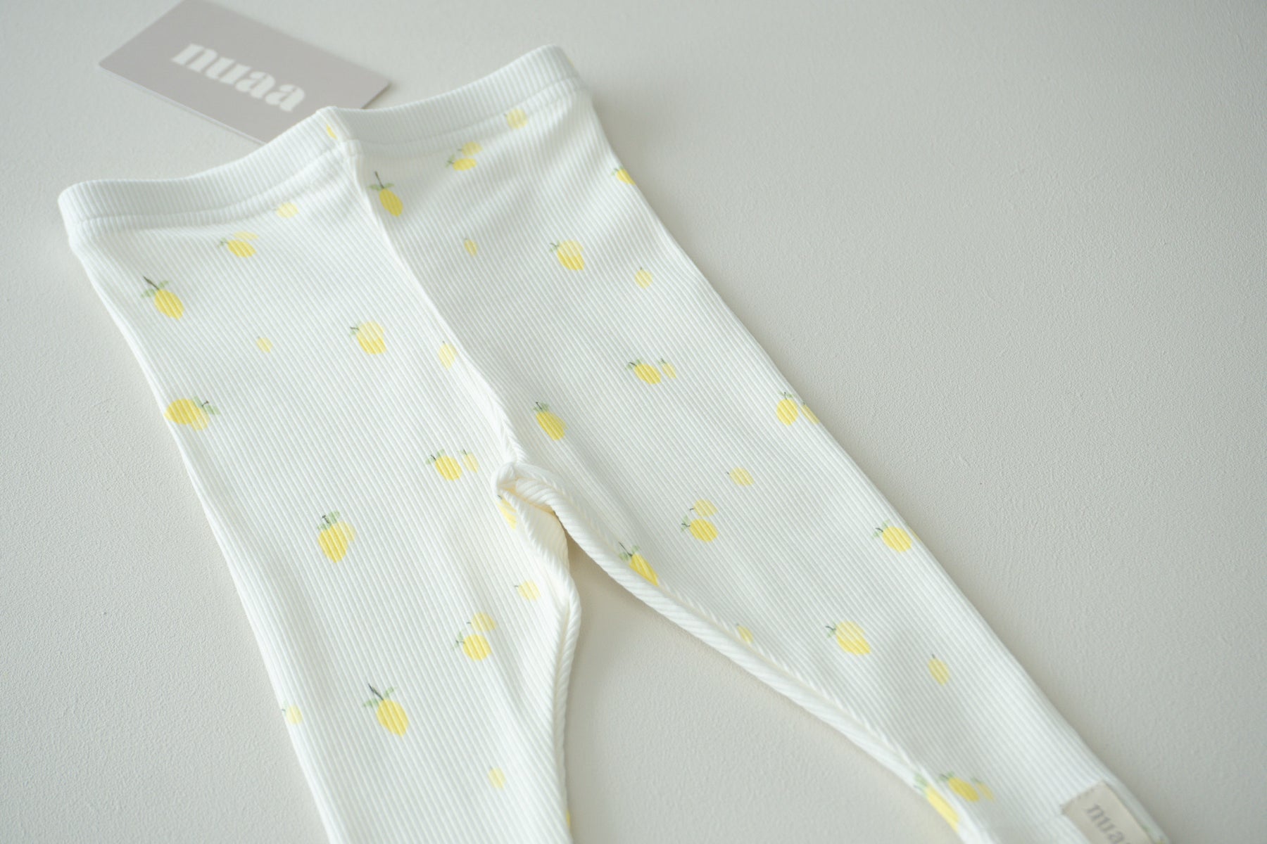 Leichte Rib Leggings Lemon