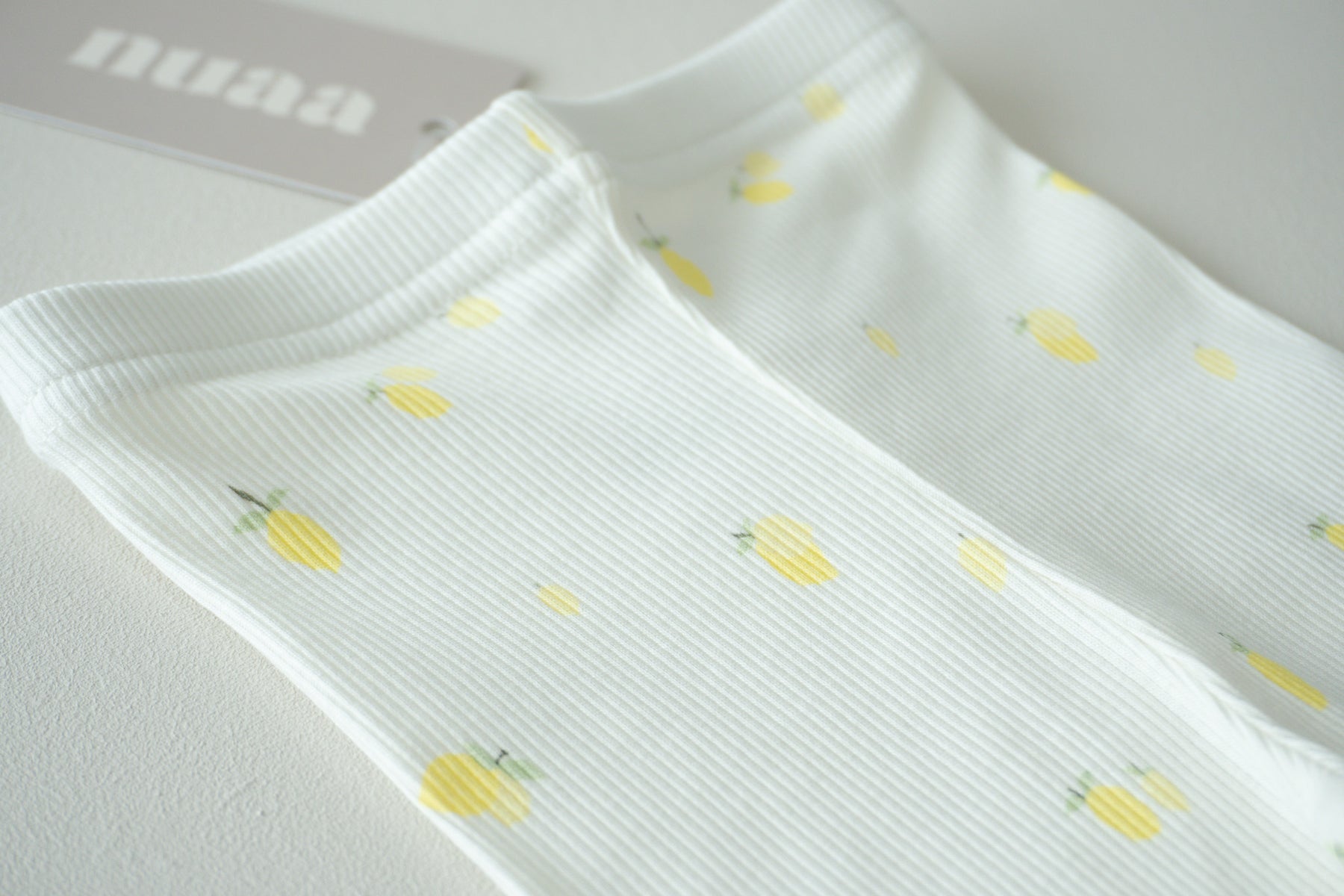 Leichte Rib Leggings Lemon