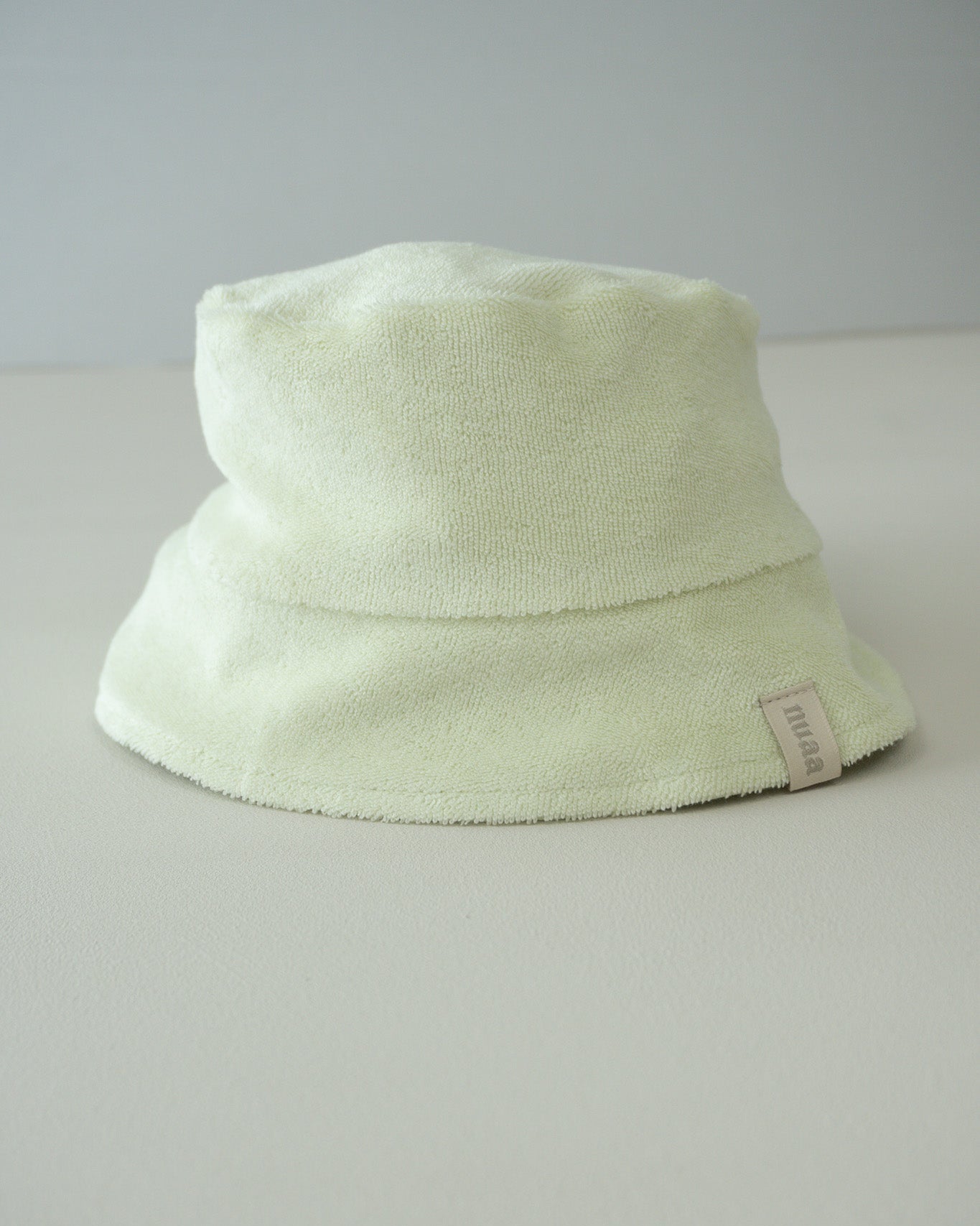 Frottee Bucket Hat Lime Cream