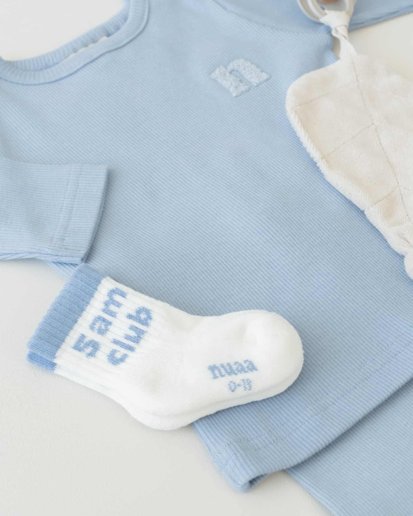 Socks 5 am Club White/Blue