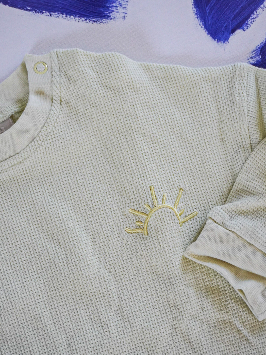 Pre-Loved: Waffel Sweatshirt Lemon Yellow