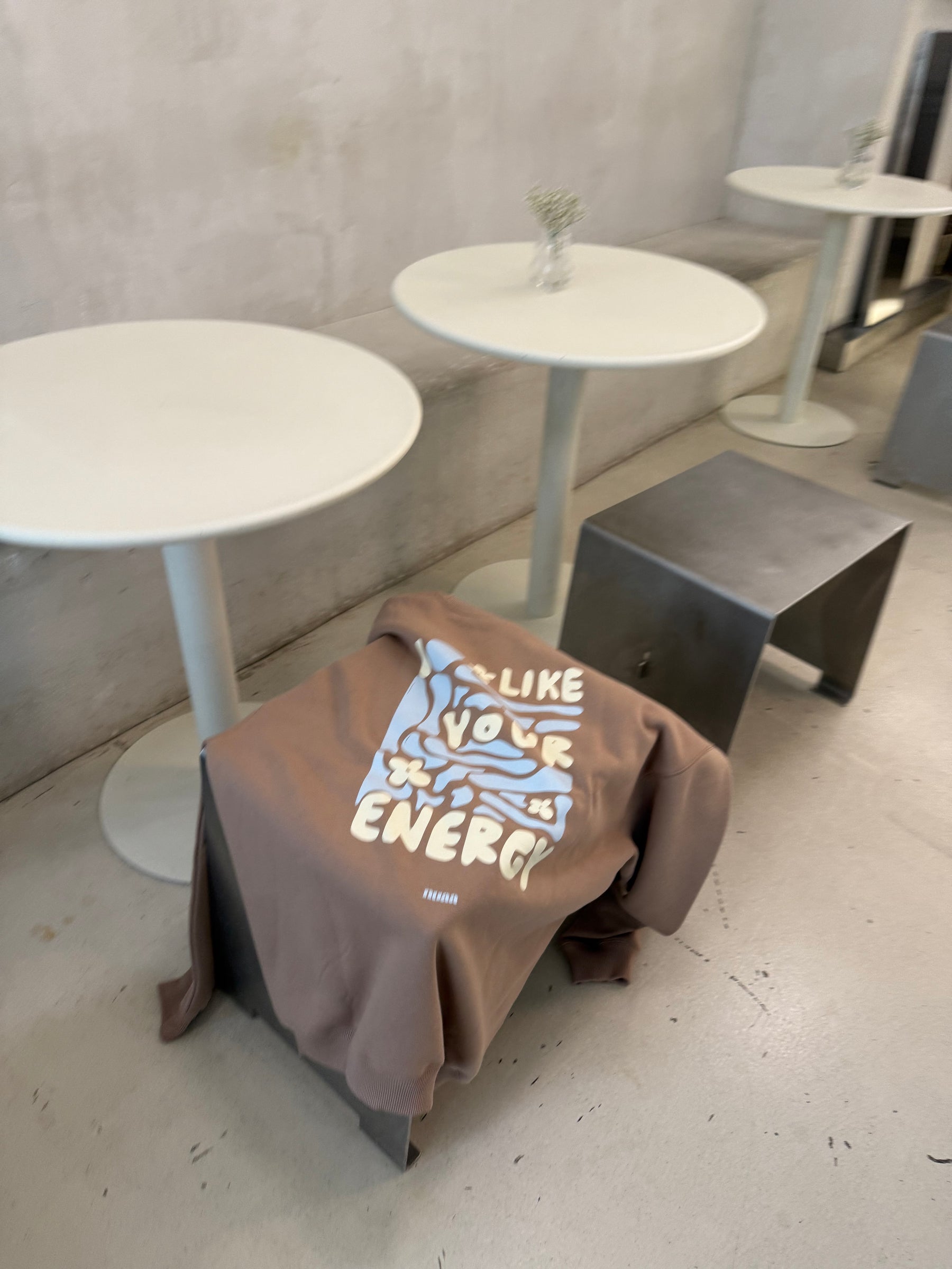 Mom I Like Your Energy Light Brown