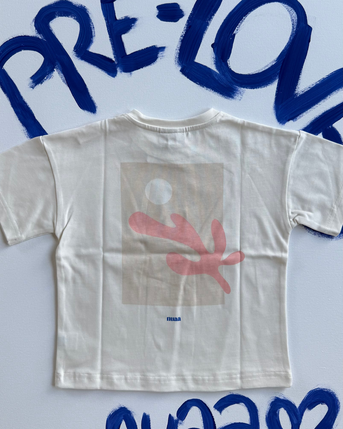 Pre-Loved: Coral Oversized T-Shirt Off White/Oat