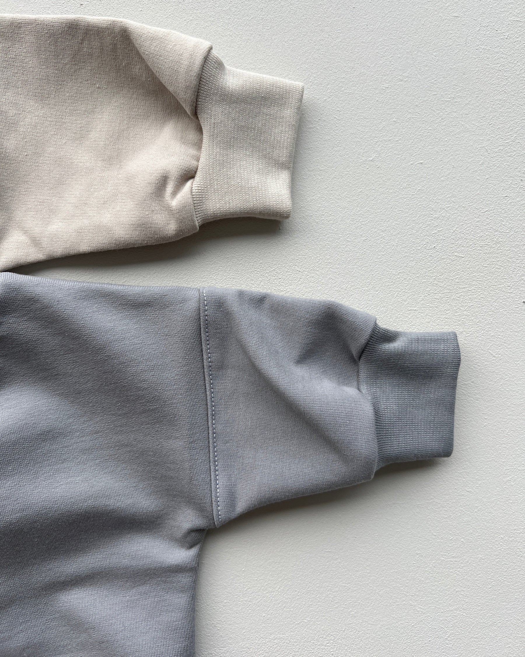 Basic Oversized Sweater Grau