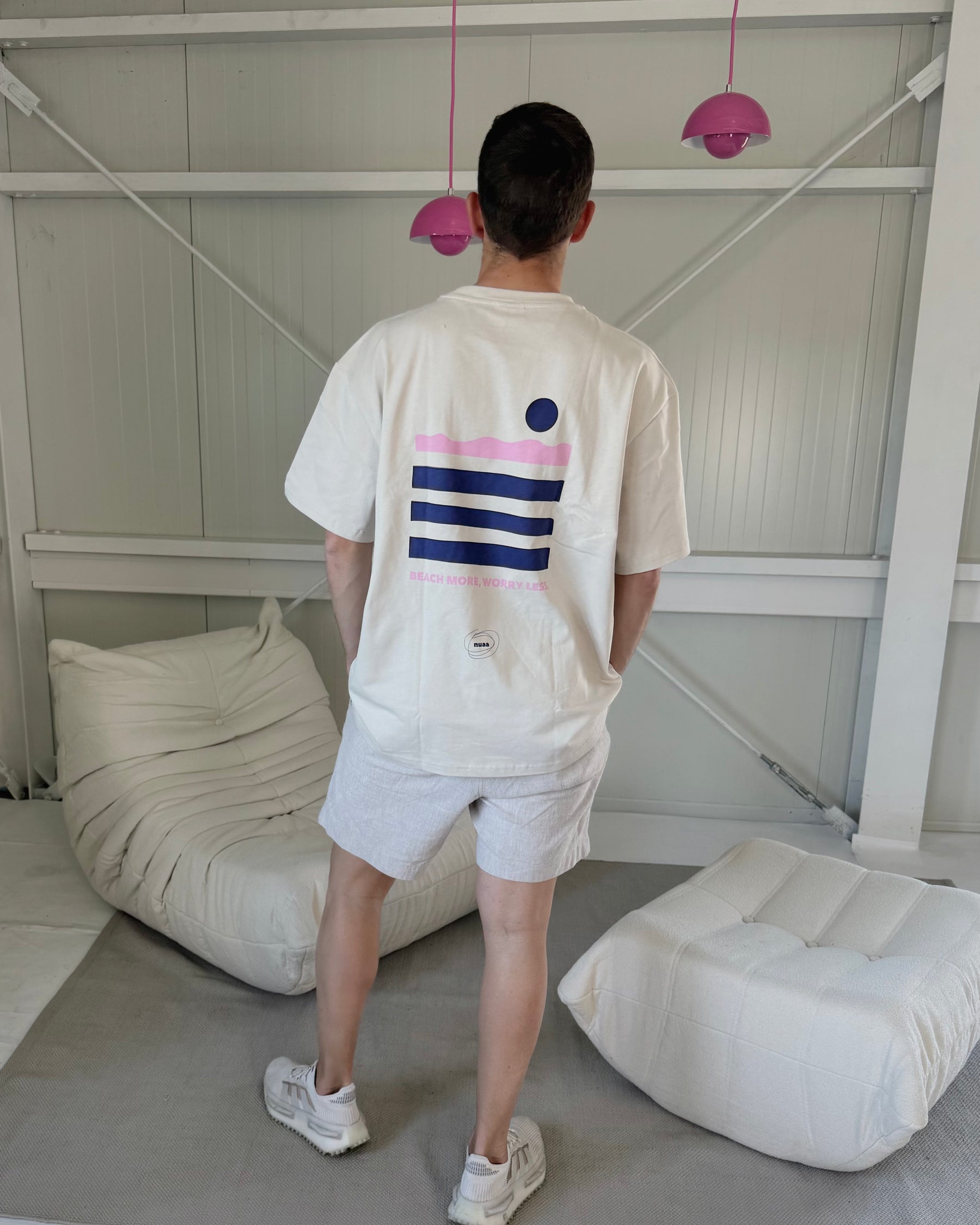 Dad Beach More T-Shirt Oat