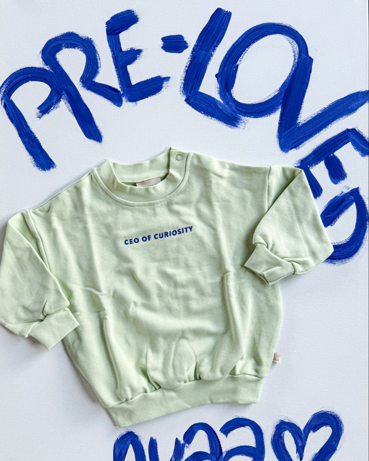 Pre-Loved: Curiosity Oversized Sweater Matcha