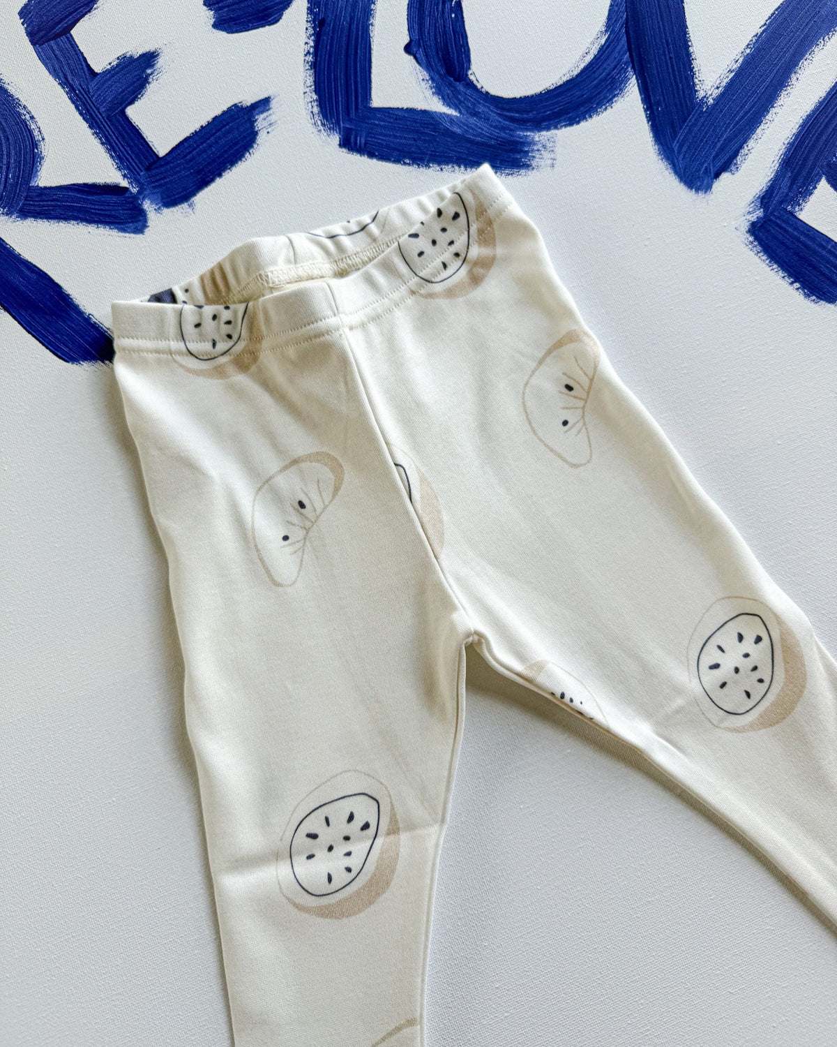 Pre-Loved: Fruit Salad Leggings Off White