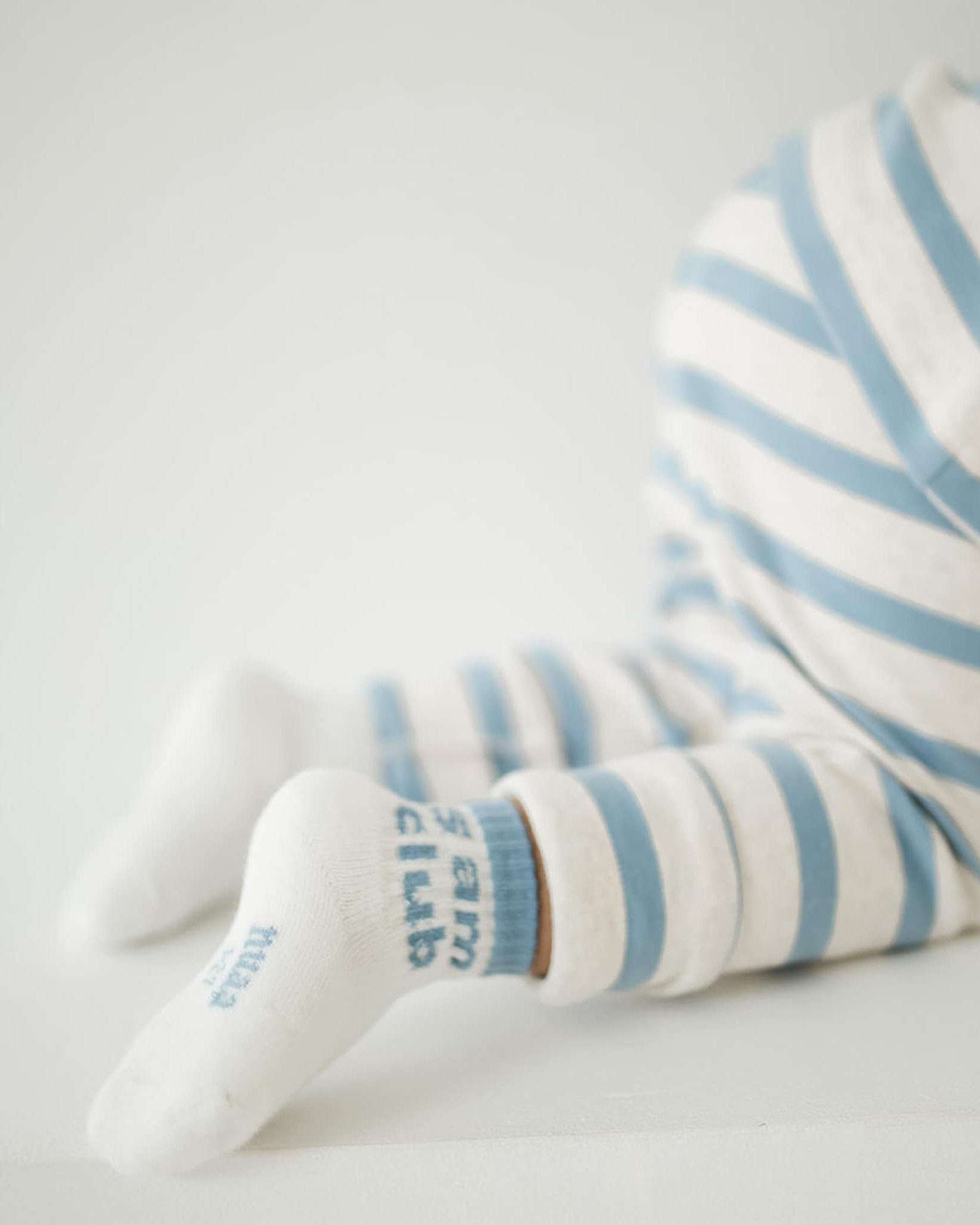 Socks 5 am Club White/Blue