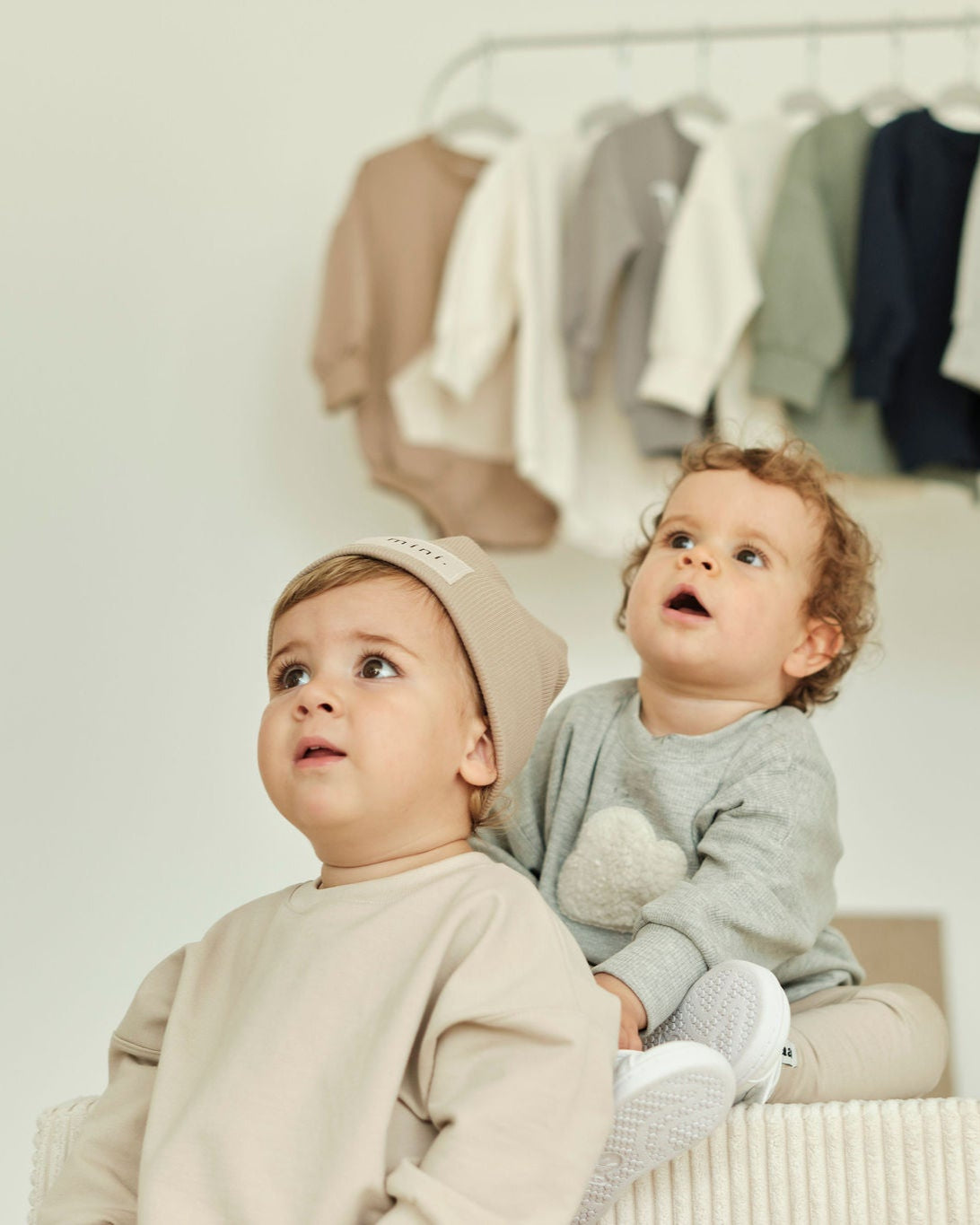 Basic Oversized Sweater Sand