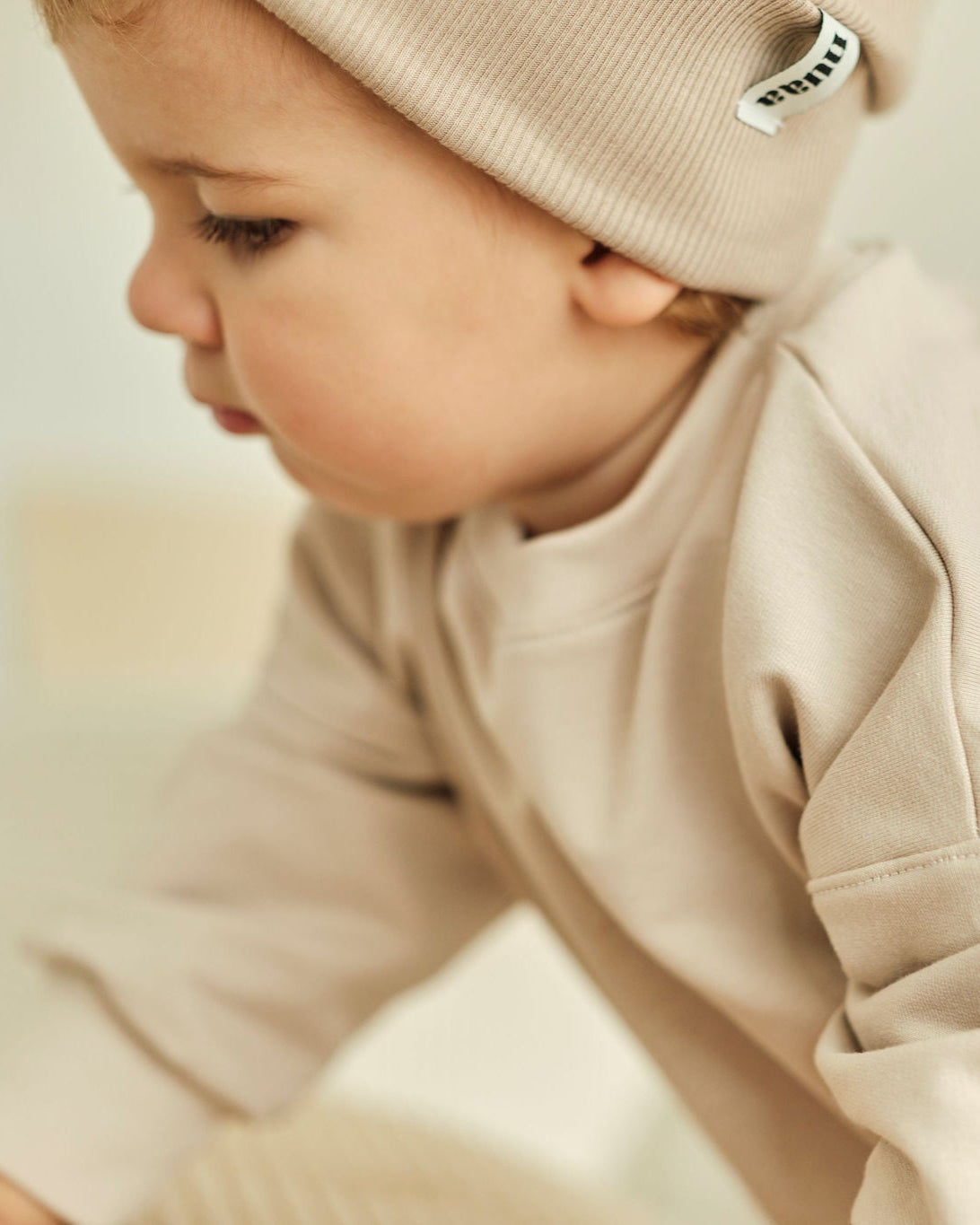 Basic Oversized Sweater Grau