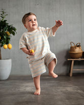 Frottee Shirt Striped