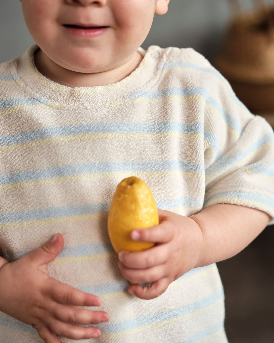 Frottee Shirt Striped