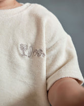 Beach Frottee Shirt Ecru