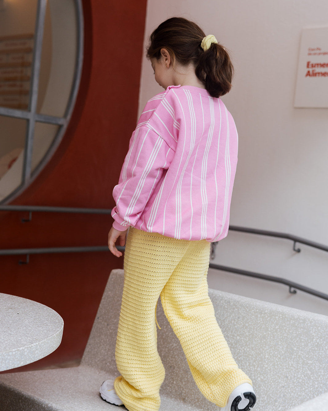 Never Ending Energy Oversized Sweater Pink