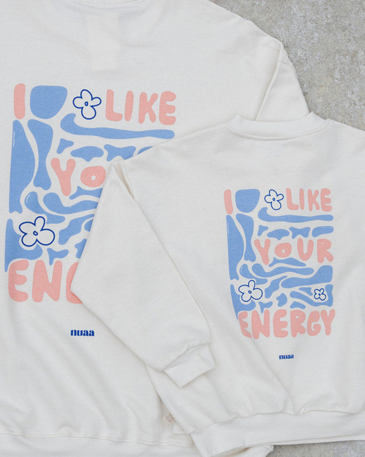 Mom I like your Energy Sweater Off White