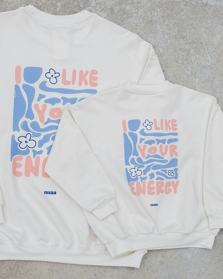 I like your Energy Oversized Sweater Off White