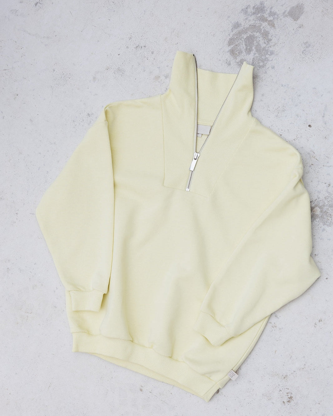 Half Zip Sweater Lemon