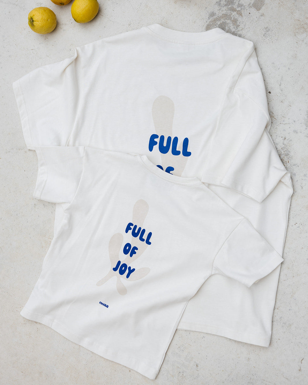 Full Of Joy Oversized T-Shirt Off White