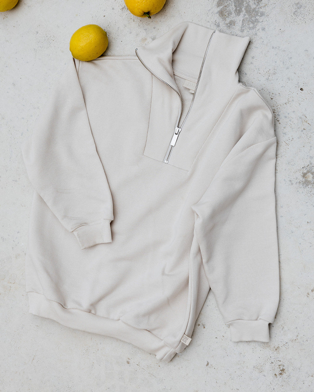 Half Zip Sweater Oat