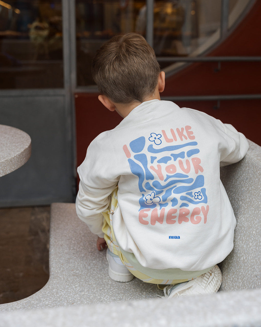 I like your Energy Oversized Sweater Off White