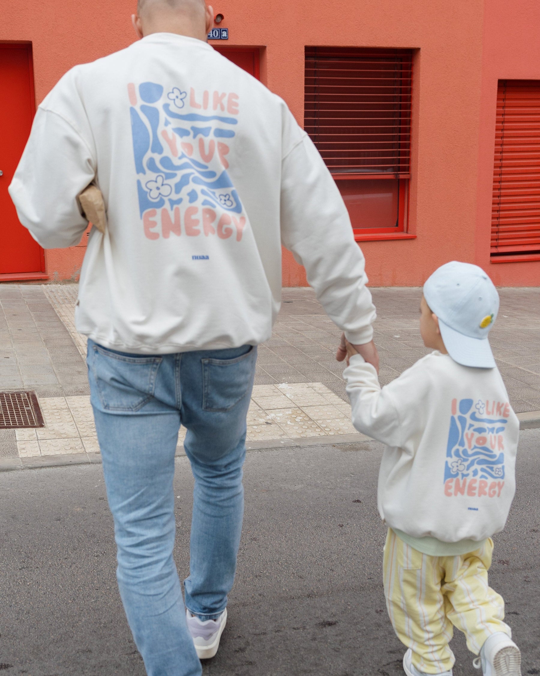 Dad I like your Energy Sweater Off White