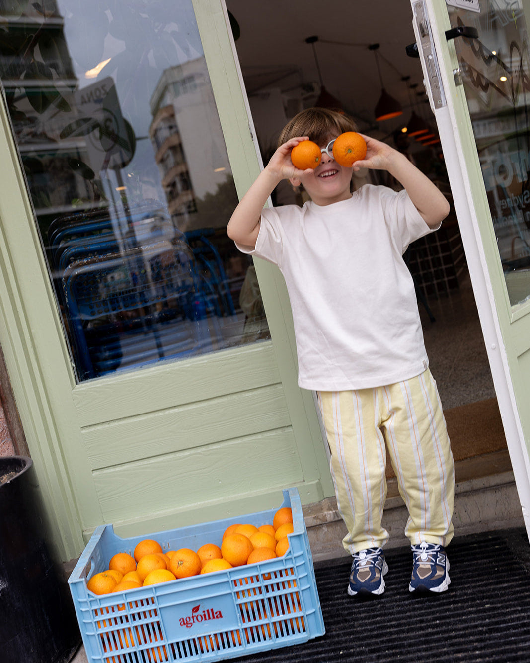 Full Of Joy Oversized T-Shirt Off White
