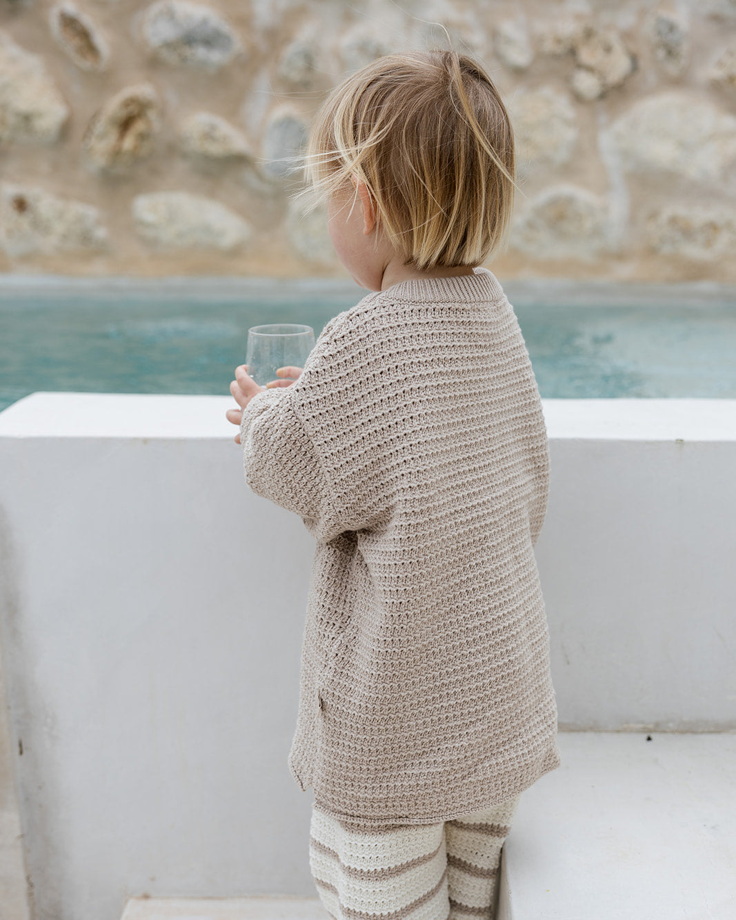 Leichtes Strick Longsleeve Mocha