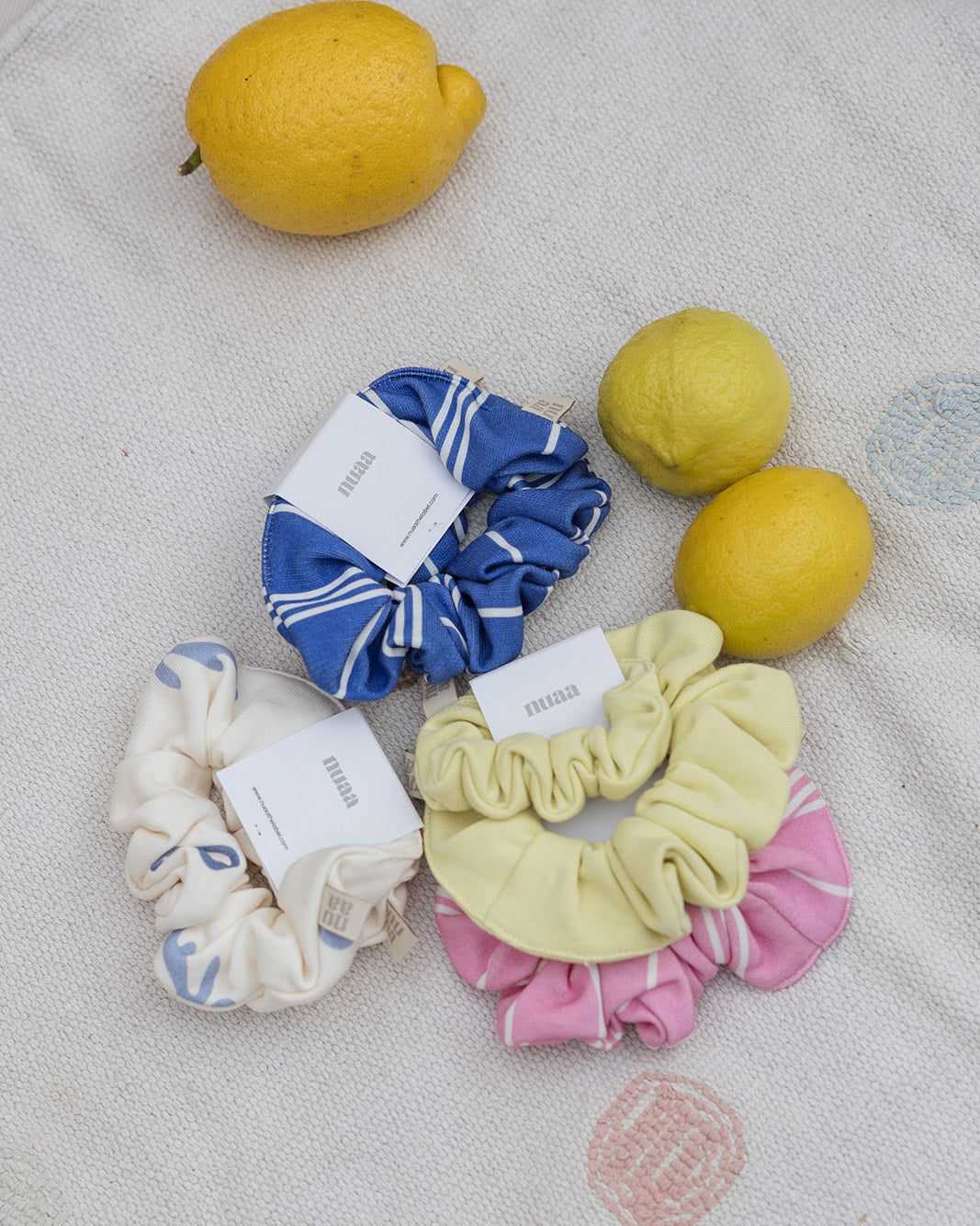Mini & Me Scrunchie Set Ocean Blue