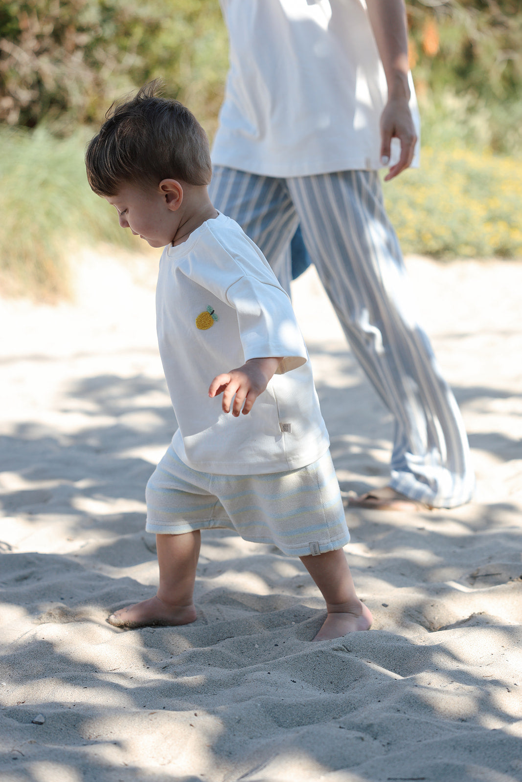 Kids Lemon T-Shirt Off White