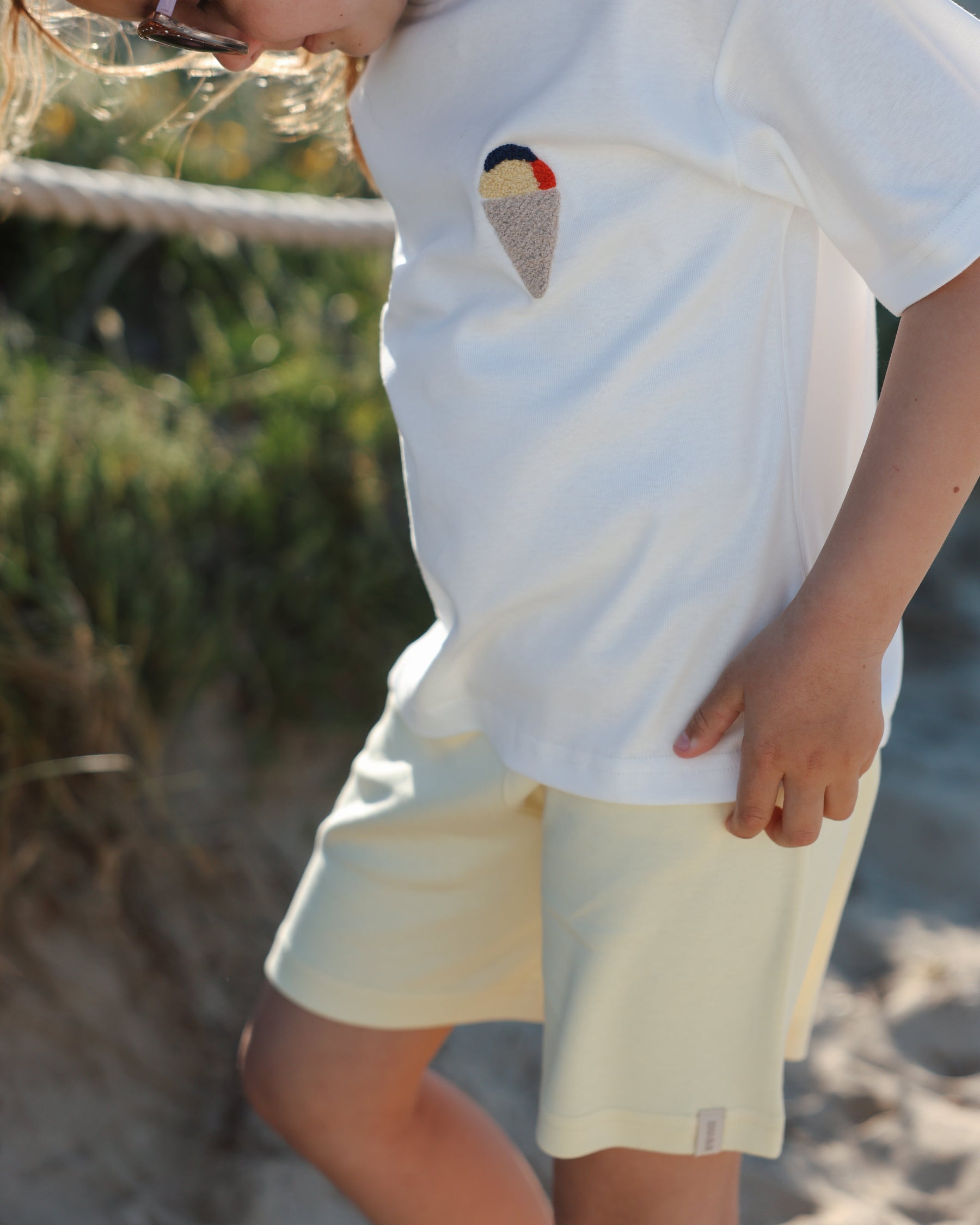 Relaxed Shorts Butter Yellow