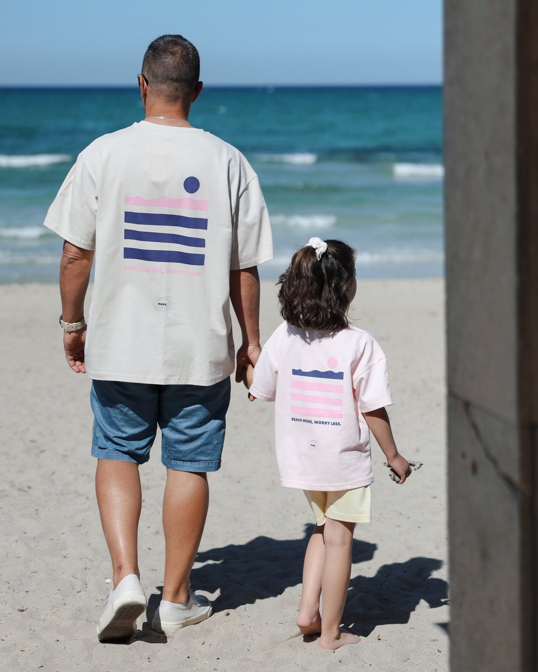 Dad Beach More T-Shirt Oat