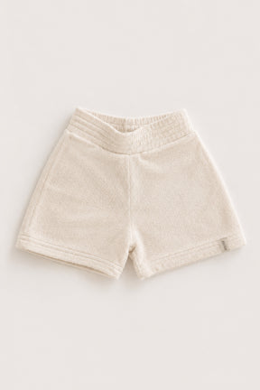 Relaxed Frottee Shorts Sand