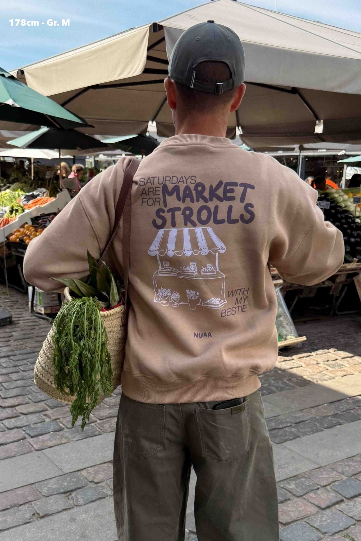 Men Market Strolls Sweater Light Brown