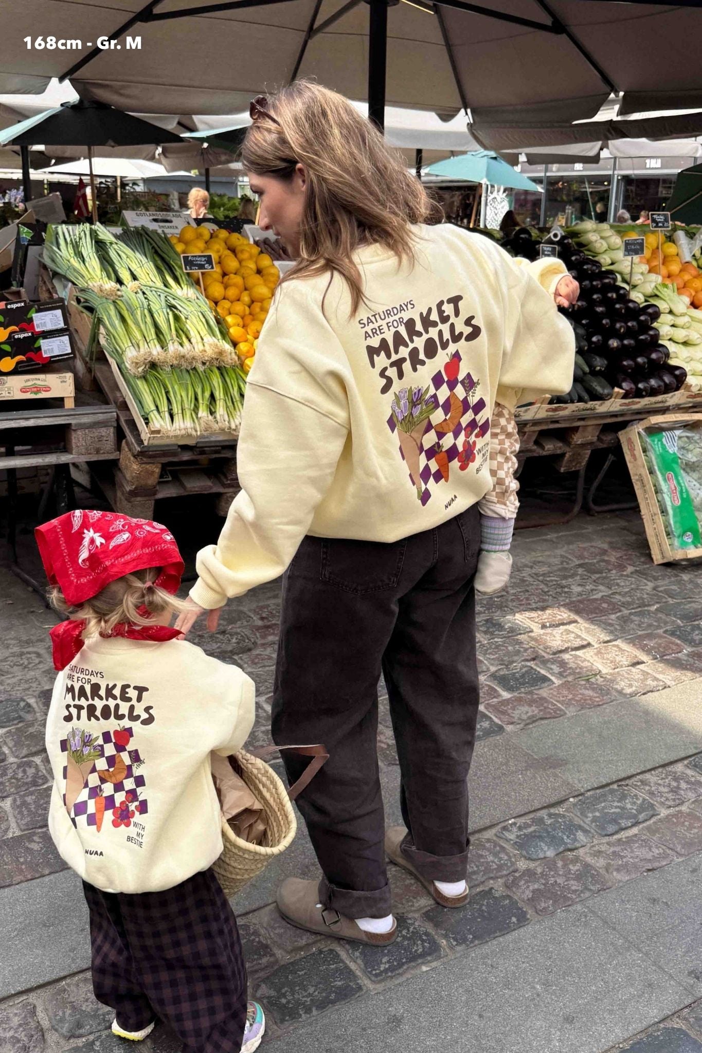 Women Market Besties Sweater Honey Cream