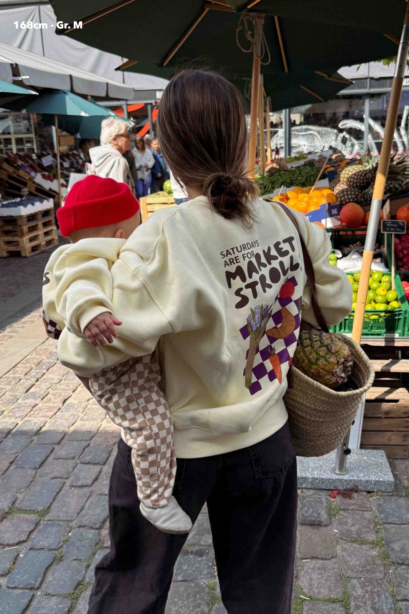Women Market Besties Sweater Honey Cream