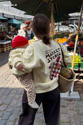 Women Market Besties Sweater Honey Cream
