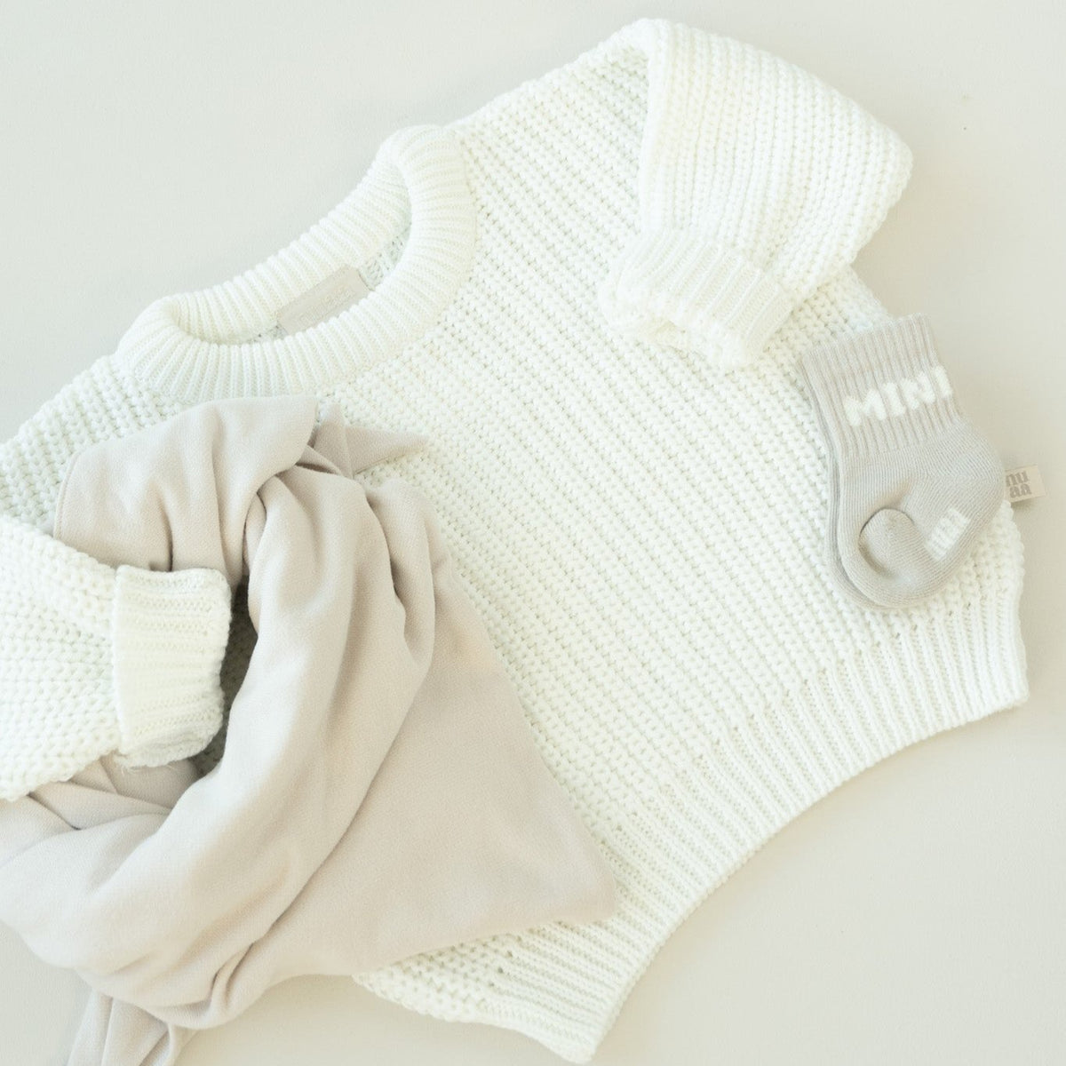 Knit Pullover Marshmallow