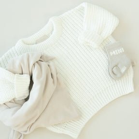 Knit Pullover Marshmallow